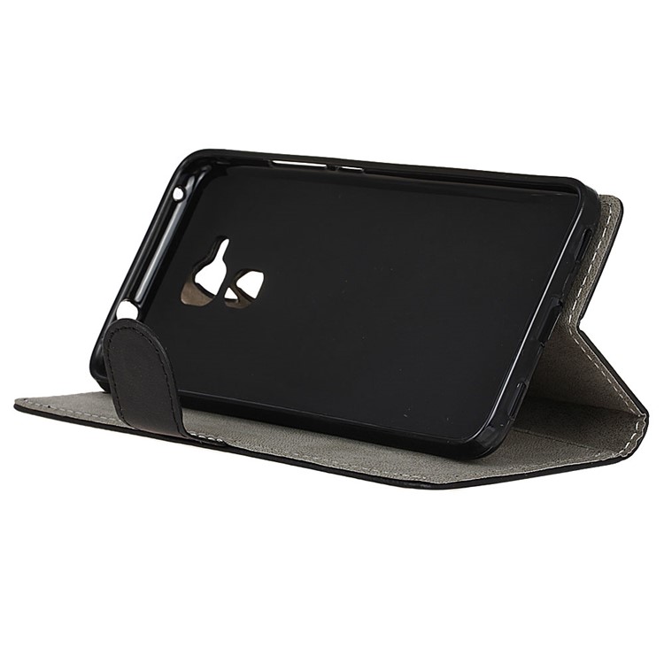 For Huawei Honor 5c / GT3 Flip Wallet Leather Stand Case - Black-4