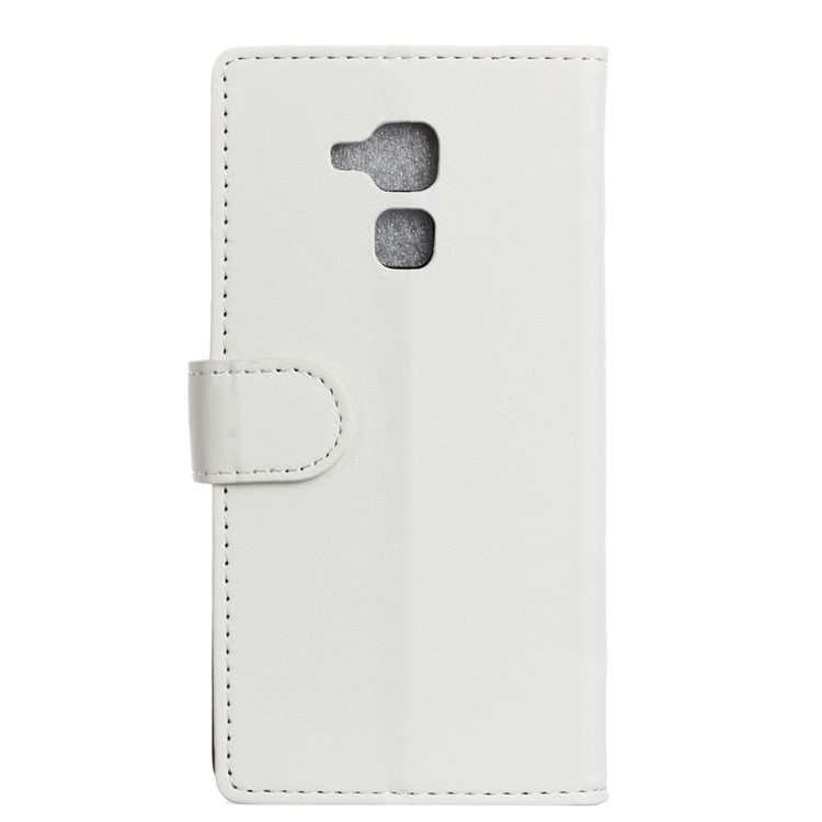 For Huawei Honor 5c / GT3 Flip Wallet Leather Stand Cover - White-2