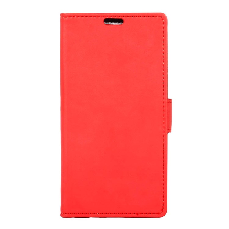 For Huawei Honor 5c / GT3 Flip Wallet Leather Stand Phone Case - Red-1
