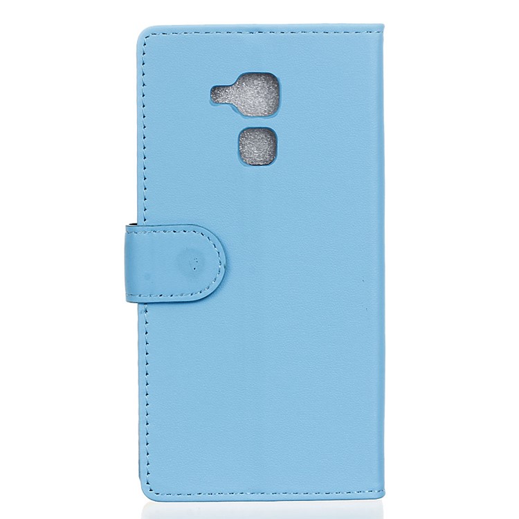 For Huawei Honor 5c / GT3 Card Holder Leather Stand Shell - Blue-2