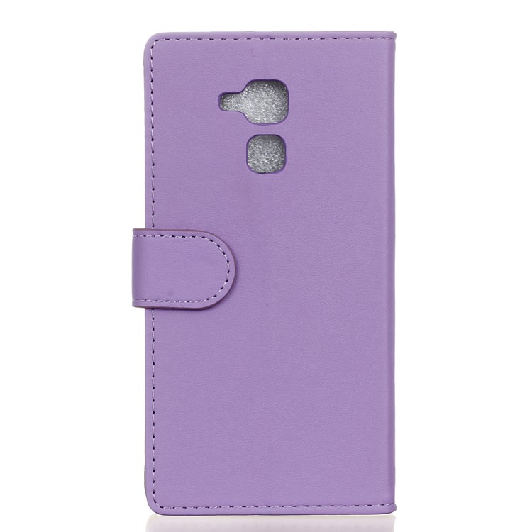 For Huawei Honor 5c / GT3 Protective Leather Wallet Stand Cover - Purple-2