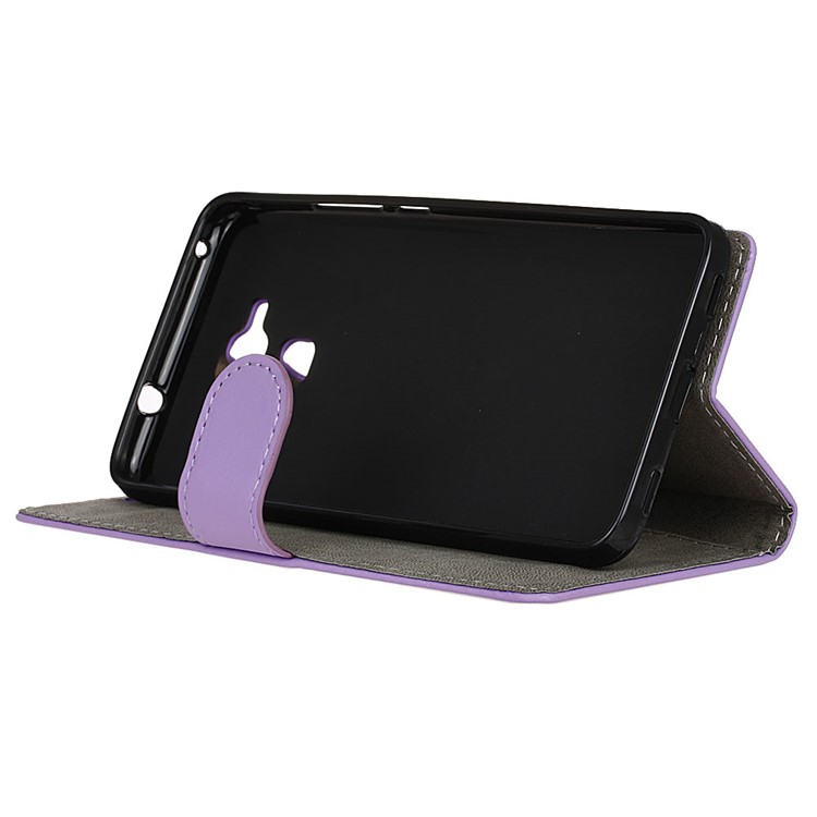 For Huawei Honor 5c / GT3 Protective Leather Wallet Stand Cover - Purple-4
