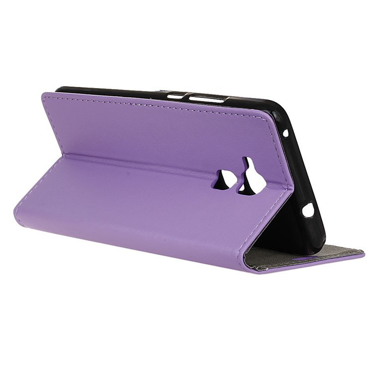 For Huawei Honor 5c / GT3 Protective Leather Wallet Stand Cover - Purple-5