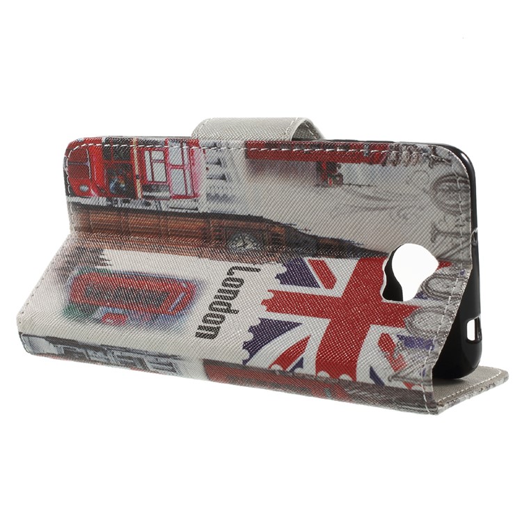 Patterned PU Leather Case for Huawei Y5 II / Y5II - Union Jack and London Big Ben-3