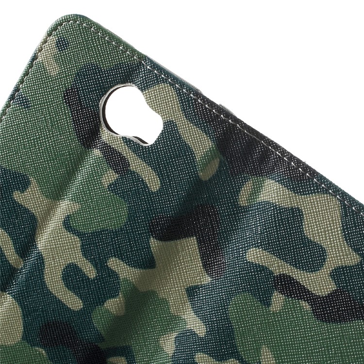 Patterned Stand Leather Flip Cover for Huawei Y5II / Y5 II - Camouflage Pattern-6