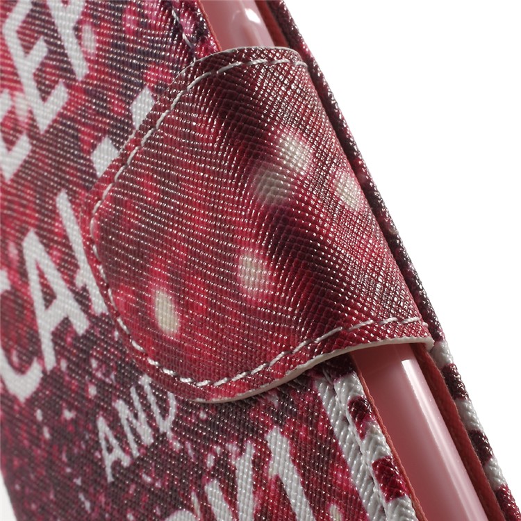 Patterned Wallet Leather Case Cover for Huawei Y5II / Y5 II - Keep Calm and Sparkle-7