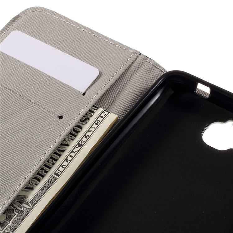 Illustration Leather Wallet Stand Case for Huawei Y6 Pro / Enjoy 5 - London Elements-9