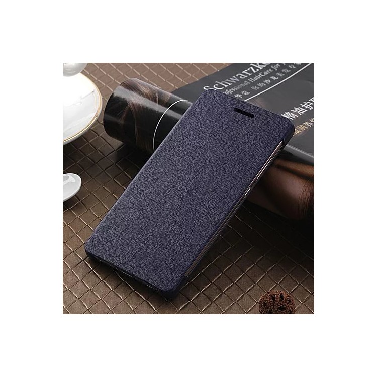 Ultra Slim Leather Phone Cover for Huawei P9 - Dark Blue-1