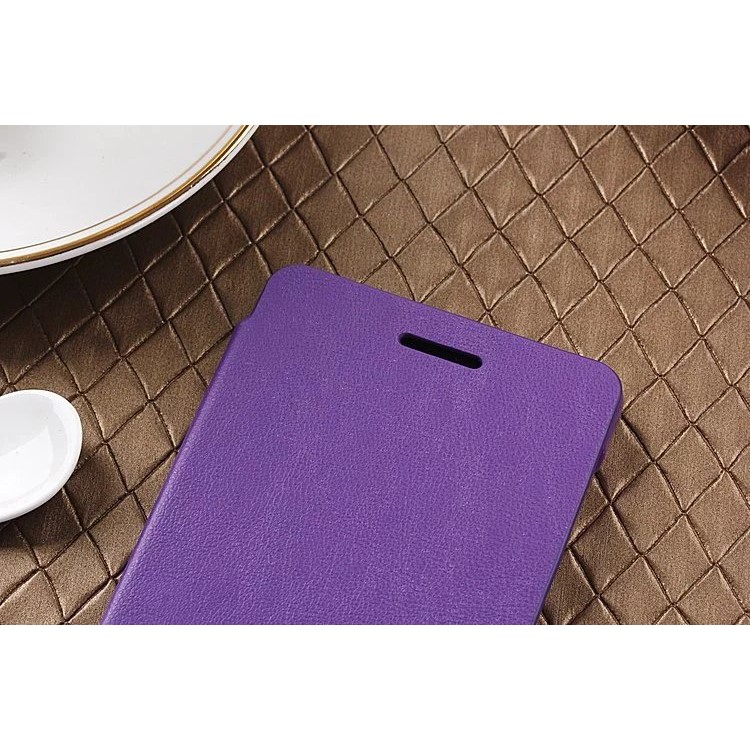 Ultra Slim Leather Protective Case for Huawei P9 - Purple-8