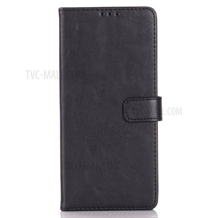 Crazy Horse Texture Retro Style Leather Wallet Case for Huawei Honor View 30 / V30 - Black-2