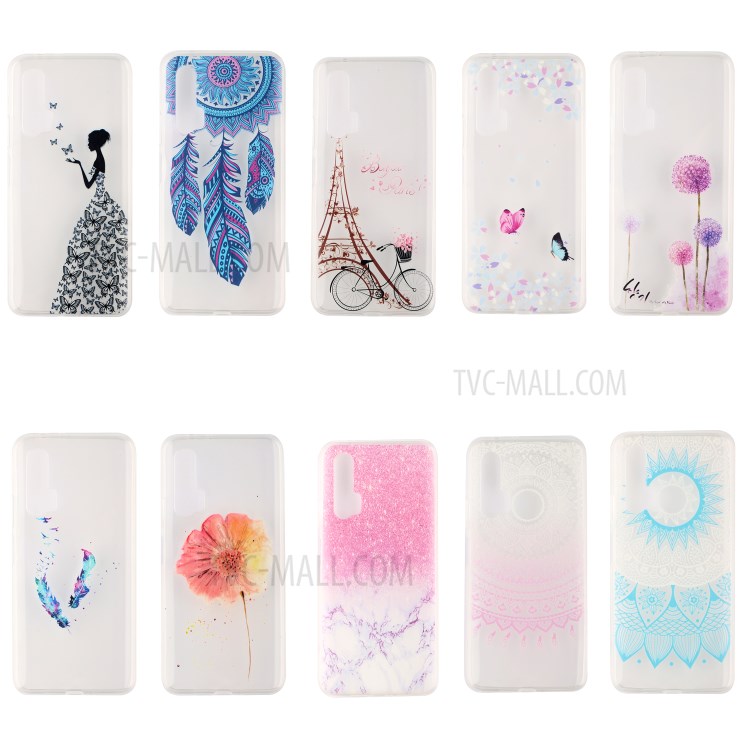 Pattern Printing TPU Back Case for Huawei nova 6 4G Version - Dream Catcher-7