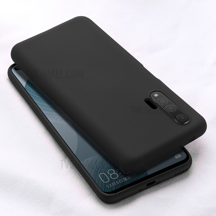 X-LEVEL Dynamic Series Anti-Drop Liquid Silicone Phone Case for Huawei nova 6 5G Version - Black-2