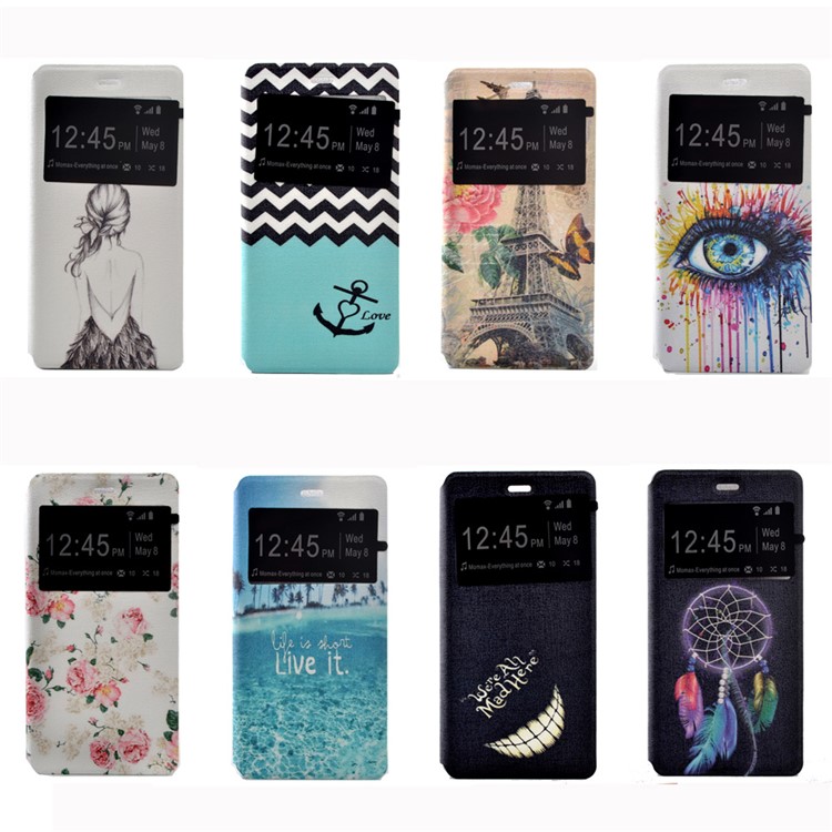 Fragrant Window Leather Phone Shell for Huawei P9 Lite/G9 Lite - Dream Catcher-7