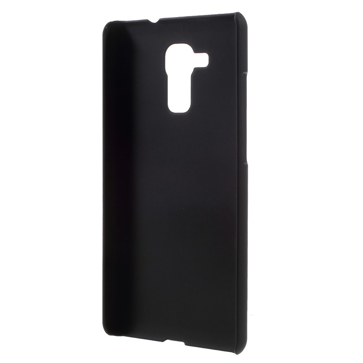 Rubberized Hard Plastic Phone Case for Huawei Honor 5c / GT3 - Black-2