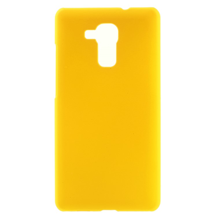 Rubberized Hard Phone Shell for Huawei Honor 5c / GT3 - Yellow-1