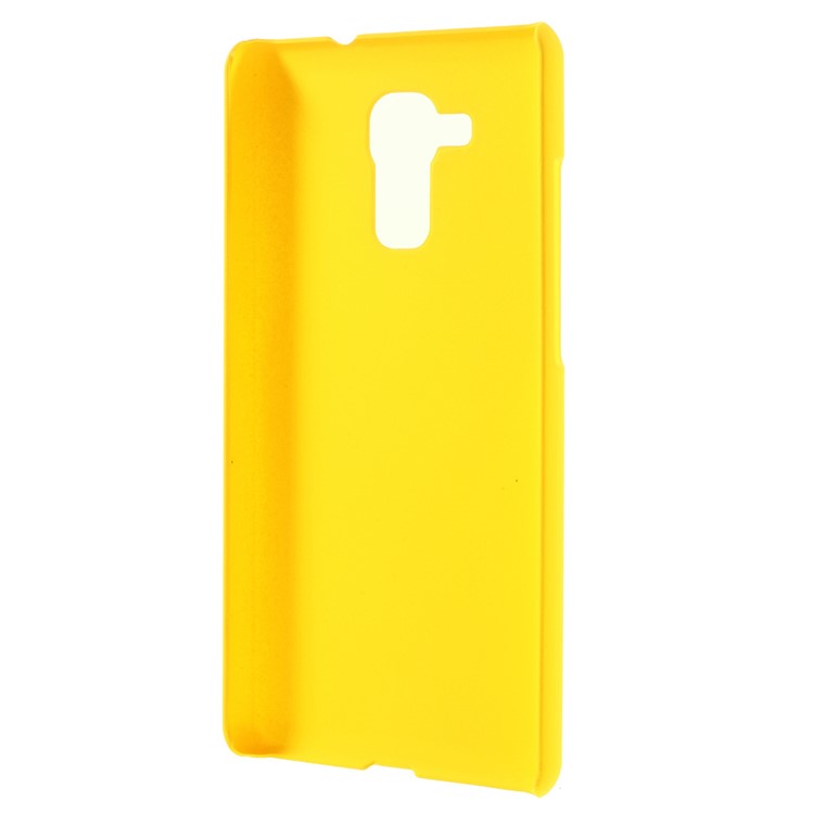 Rubberized Hard Phone Shell for Huawei Honor 5c / GT3 - Yellow-2