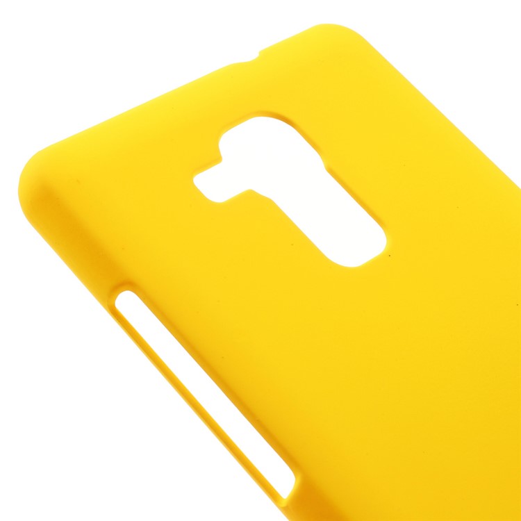 Rubberized Hard Phone Shell for Huawei Honor 5c / GT3 - Yellow-4