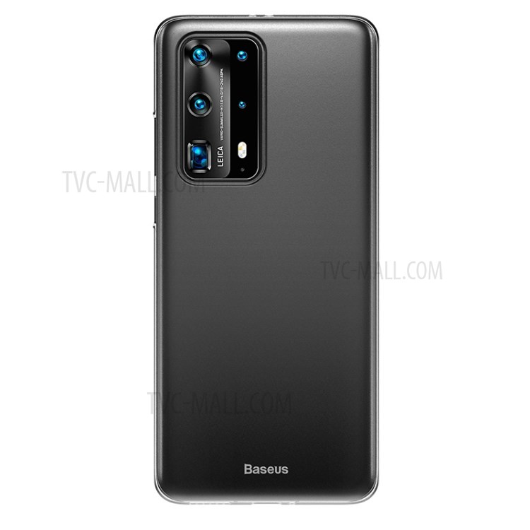 BASEUS Caso Fosco PP Ultra Fino Para P40 Huawei - Preto-1