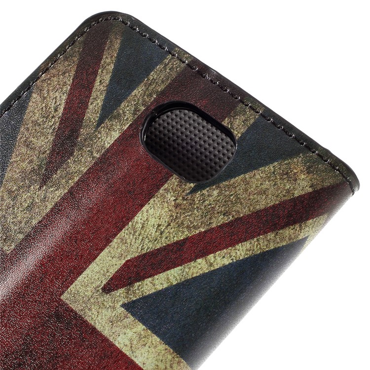 Stylish Patterned Wallet Stand Leather Shell for Huawei Y5II / Y5 II - Vintage UK Flag-8