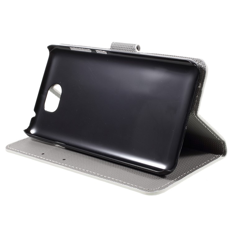Diary Style Leather Wallet Stand Shell for Huawei Y5II / Y5 II - Palette Sweet Street-5