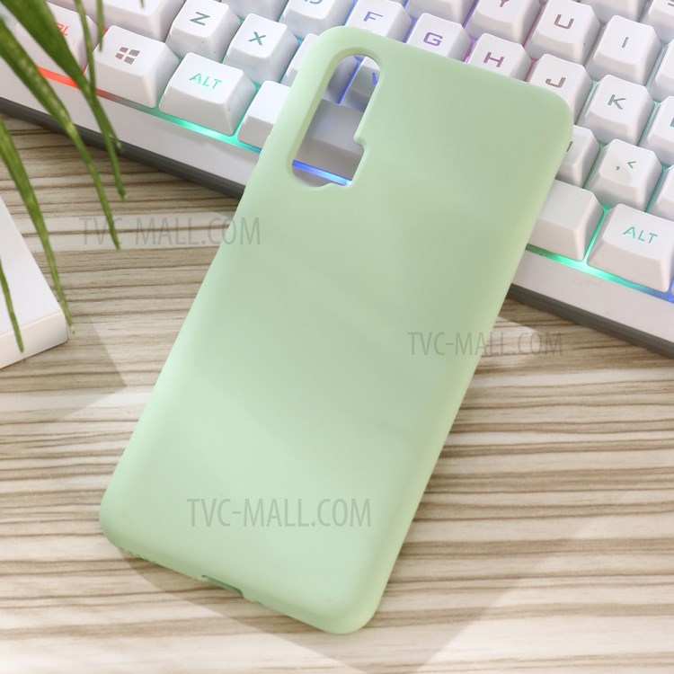 Shockproof Liquid Silicone Phone Case for Huawei nova 6 4G Version - Green-4