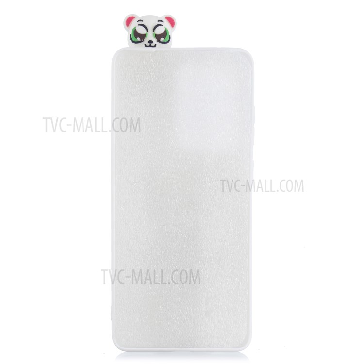 Decoración De La Muñeca 3D Cáscara Del Teléfono De TPU Suave Para La Pro P40 Huawei - Panda-3