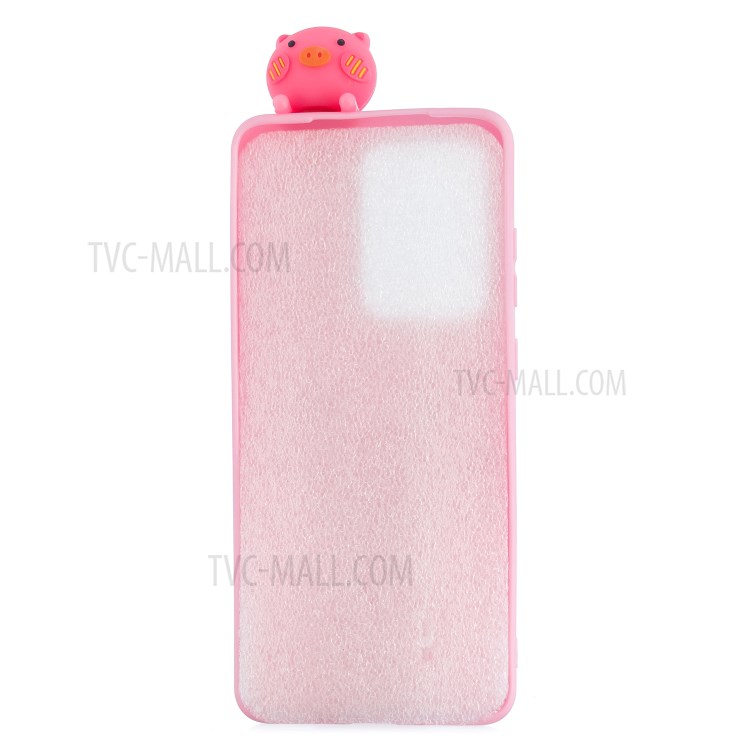 Decoración Muñeca Linda Cubierta Del Teléfono 3D TPU Para Huawei P40 - Cerdo-3
