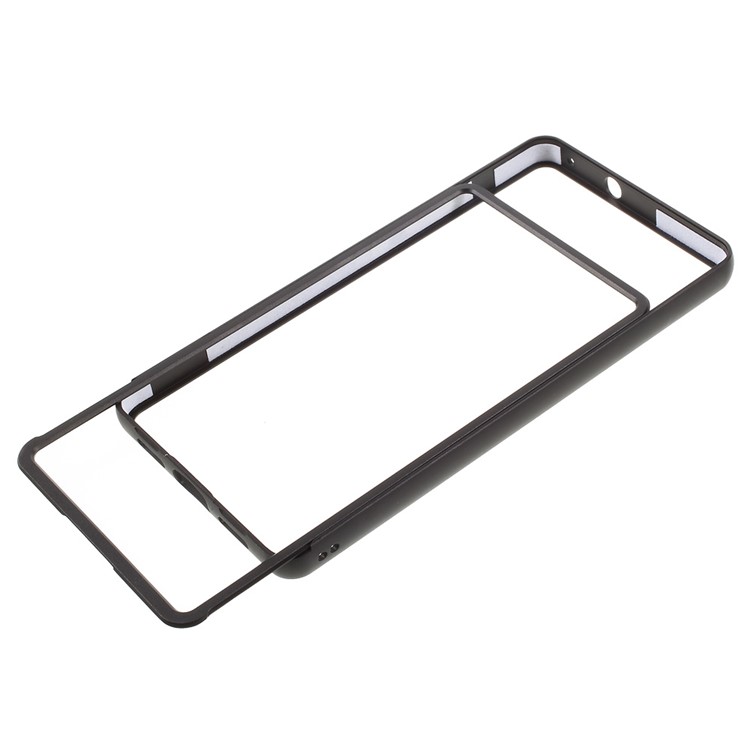 Push-pull Style Alloy Bumper Protective Case for Huawei P9 Lite/G9 Lite - Black-4