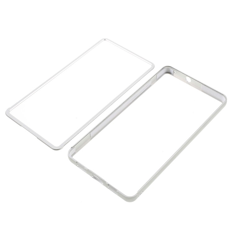 Push-pull Style Alloy Bumper Phone Cover for Huawei P9 Lite/G9 Lite - Silver-5