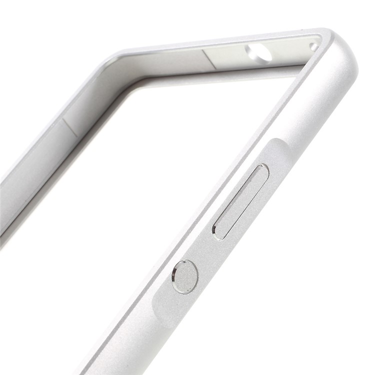Push-pull Style Alloy Bumper Phone Cover for Huawei P9 Lite/G9 Lite - Silver-6