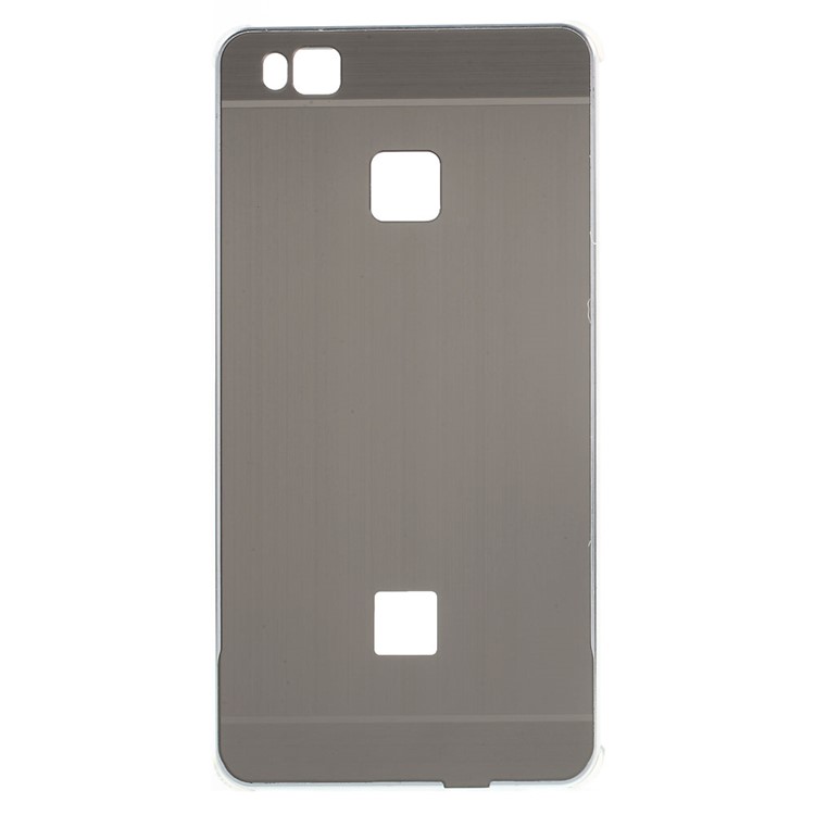 Aluminum Alloy Frame + Brushed Acrylic Back Case for Huawei P9 Lite - Silver-1