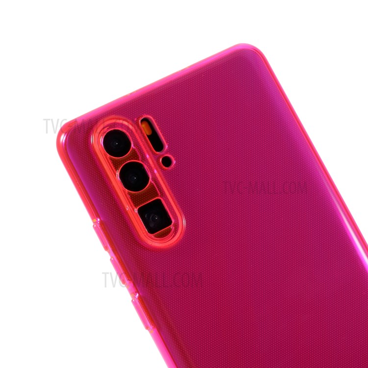Iridescent TPU Phone Soft Protective Case Shell for Huawei P30 Pro - Rose-4
