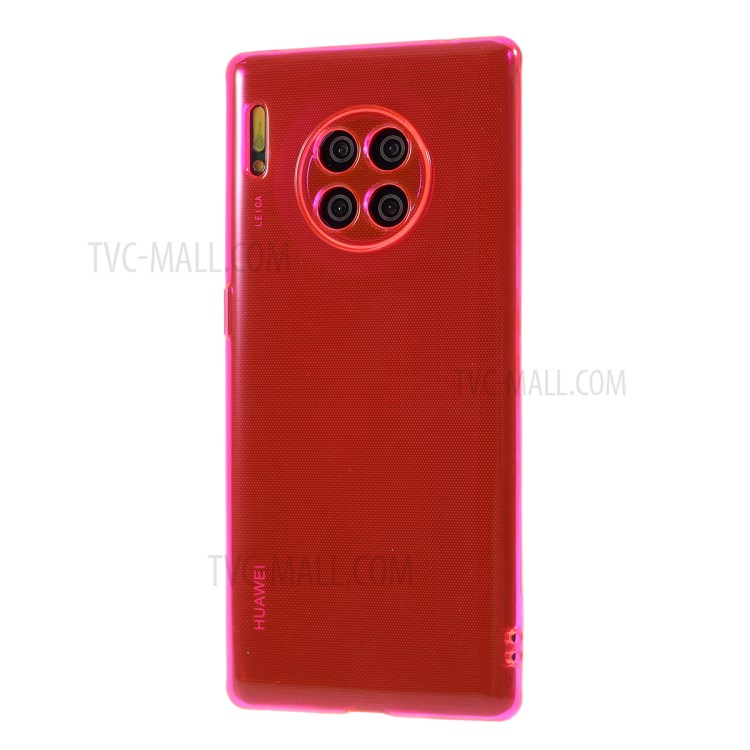 Iridescent TPU Phone Soft Cover for Huawei Mate 30 Pro - Rose-2