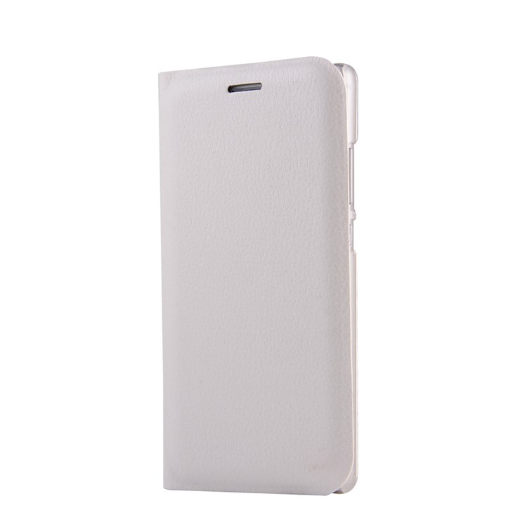 Flip Leather Cover with Card Slot for Huawei P9 - White-2