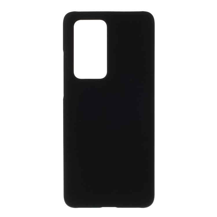 Rubberized Hard Plastic Case for Huawei P40 Pro - Black-1