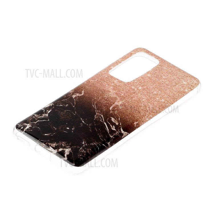 Marble Pattern Printing IMD TPU Phone Shell for Huawei P40 - Style A-2