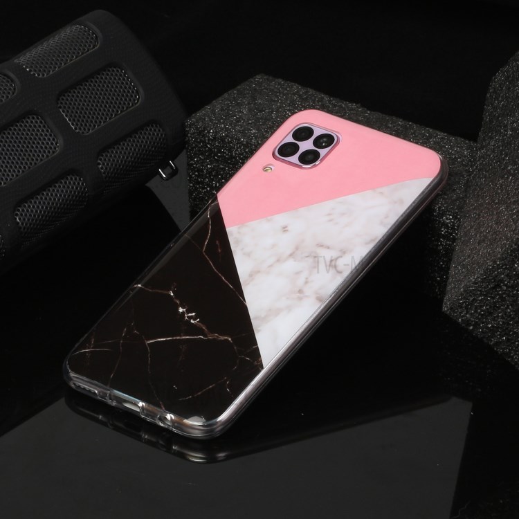 Marble Pattern Printing IMD TPU Phone Cover for Huawei P40 Lite/Nova 6 SE/Nova 7i - Style A-6