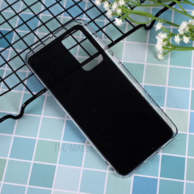 Glitter Sequins Inlaid Style TPU Shell Cover Casing for Huawei P40 - Black-4