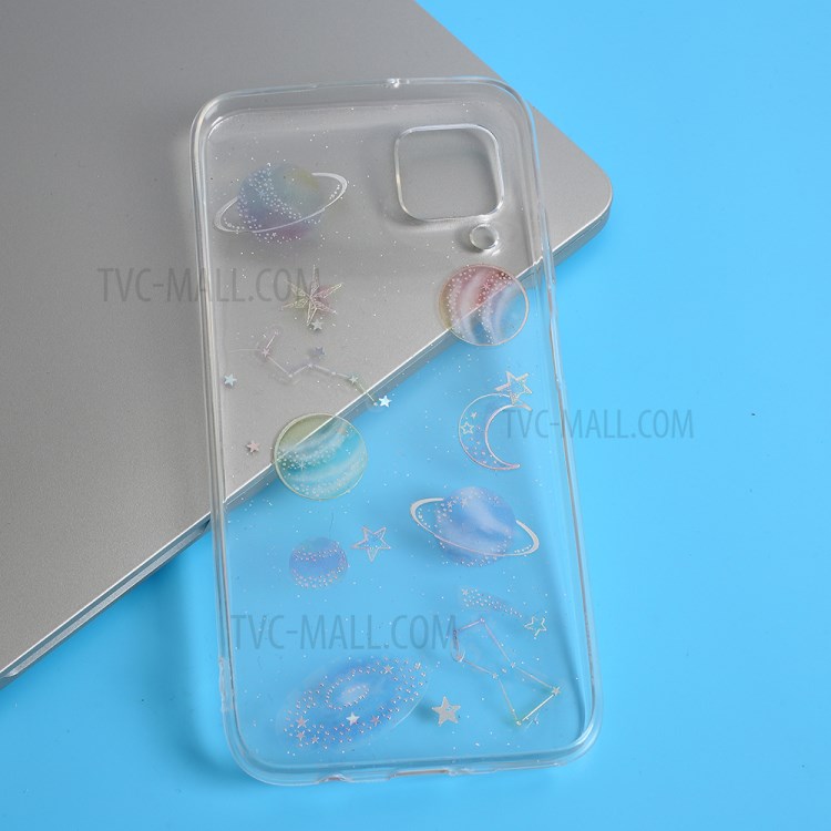 Star Planet Epoxy Soft TPU Protection Cover for Huawei P40 Lite / Nova 7i / Nova 6 SE-4