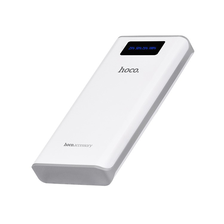HOCO B3 20000mAh Portable Power Bank Dual USB Digital Display with Flashlight-4