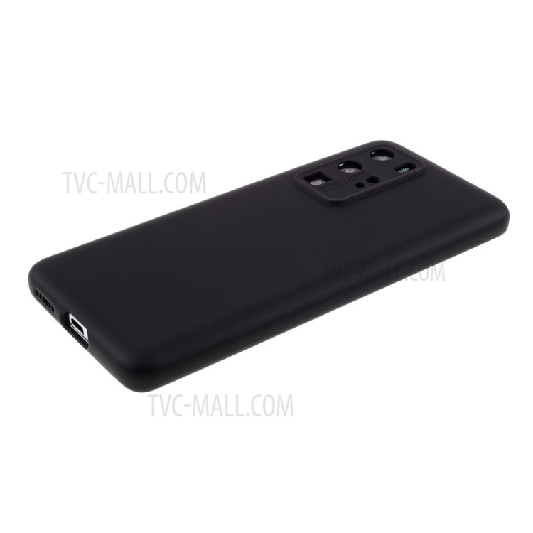 Detachable Side Buttons Case Liquid Silicone Protection Shell for Huawei P40 Pro - Black-3