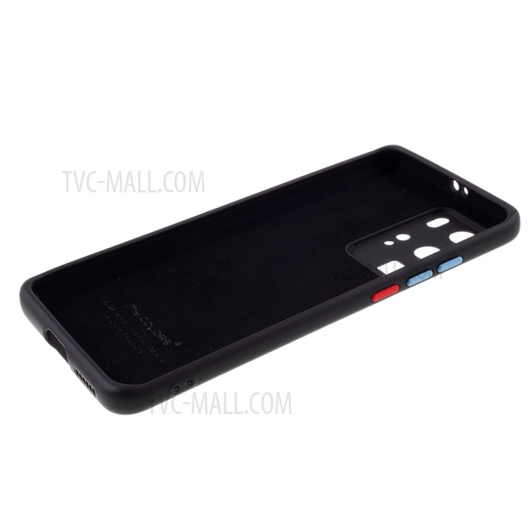 Detachable Side Buttons Case Liquid Silicone Protection Shell for Huawei P40 Pro - Black-7