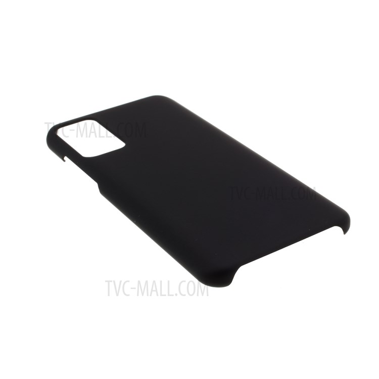 Rubberized PC Back Case for Huawei Honor 30S - Black-6