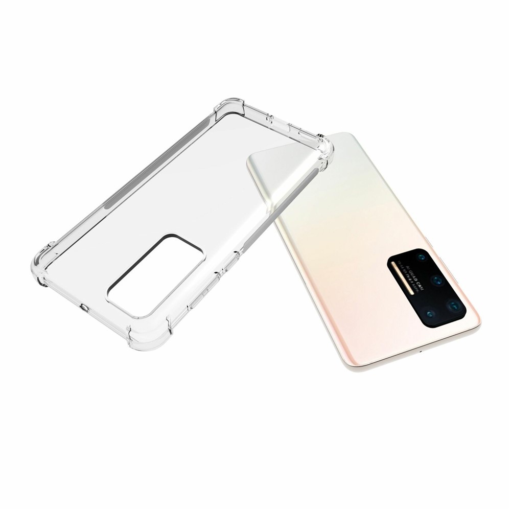 Transparent Shockproof Anti-slip TPU Phone Case Cover for Huawei P40-3