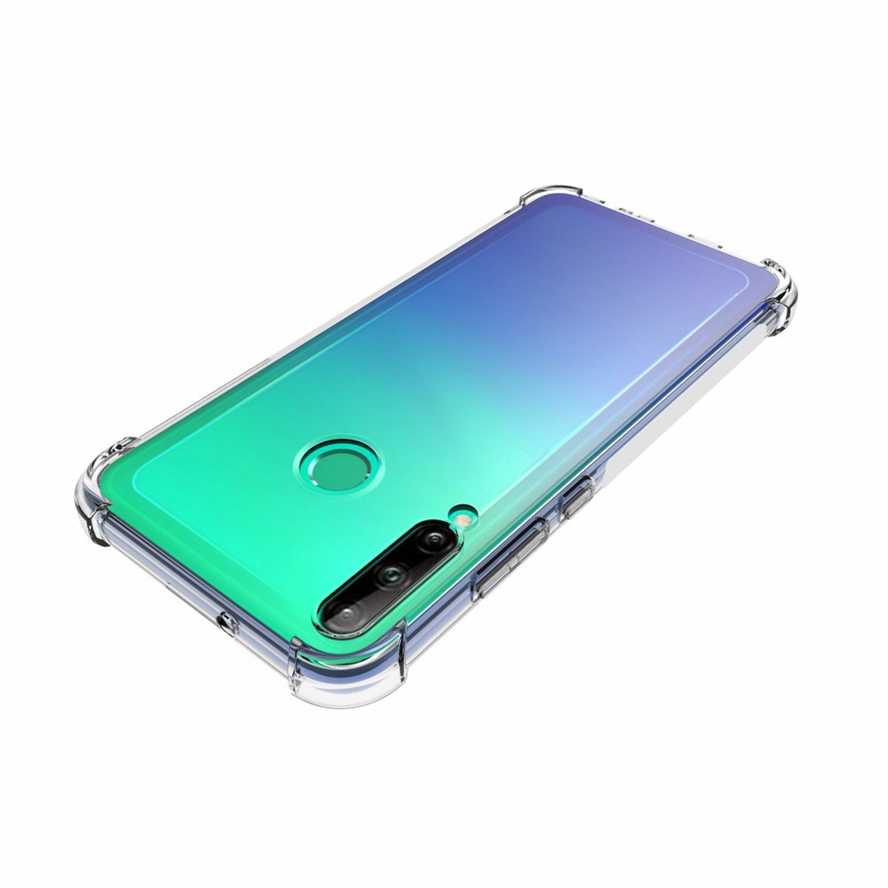 Couverture de Cas de Téléphone TPU TPU à L'épreuve Antidérapante Transparente Pour Les Chocs Pour Huawei P40 Lite e / Y7p / Honor 9C-3