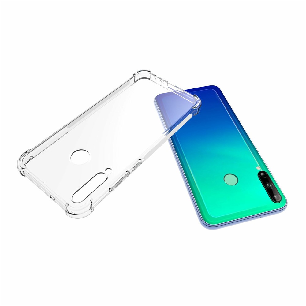 Couverture de Cas de Téléphone TPU TPU à L'épreuve Antidérapante Transparente Pour Les Chocs Pour Huawei P40 Lite e / Y7p / Honor 9C-5