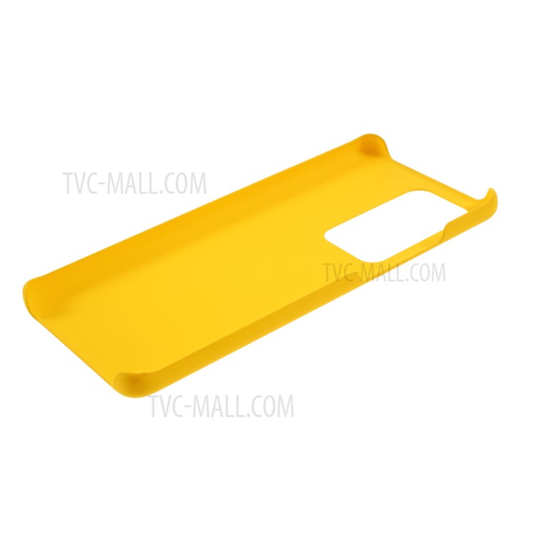 Rubberized Hard PC Shell for Huawei P40 Pro Plus - Yellow-5