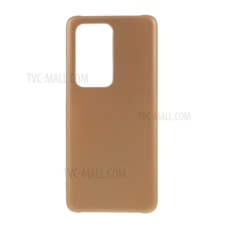 Rubberized Hard PC Shell for Huawei P40 Pro Plus - Gold-1