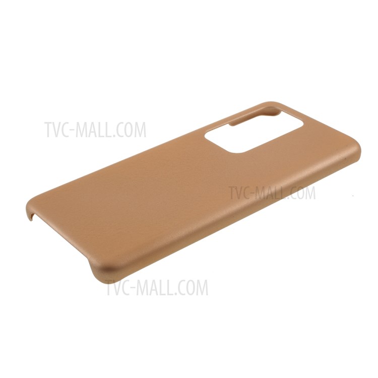 Rubberized Hard PC Shell for Huawei P40 Pro Plus - Gold-4
