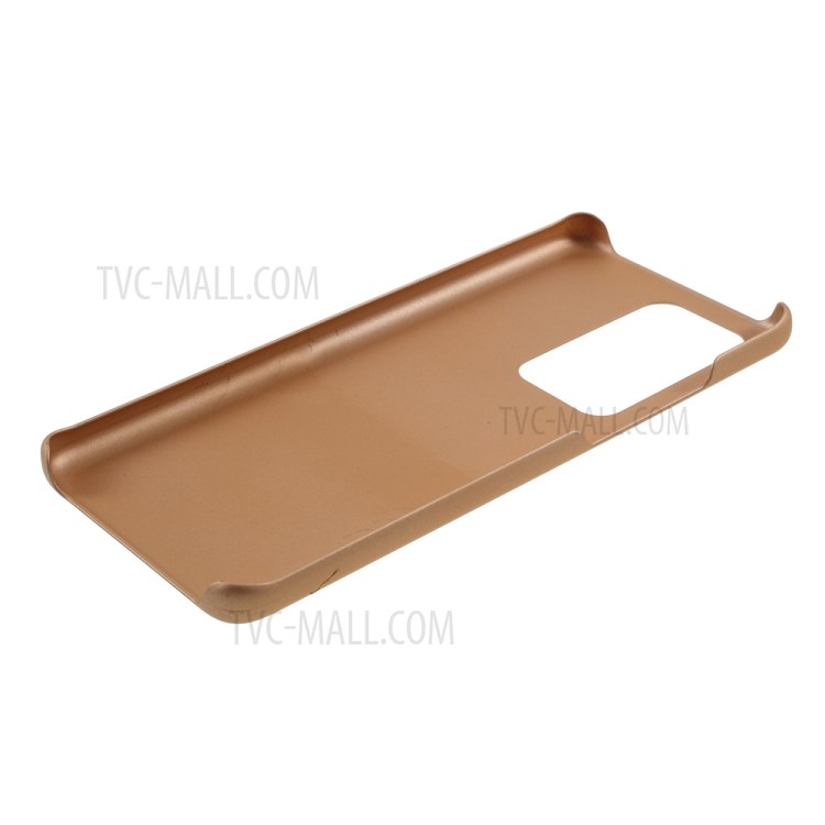 Rubberized Hard PC Shell for Huawei P40 Pro Plus - Gold-5